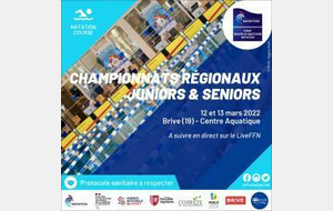 Championnats régionaux 12 et 13 mars à Brive