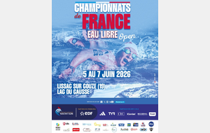 CHAMPIONNATS DE FRANCE D'EAU LIBRE 2026