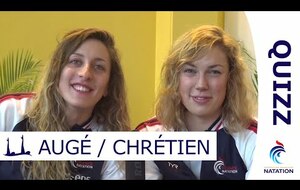 QUIZZ NATATION #2 : Laura Augé VS Margaux Chrétien