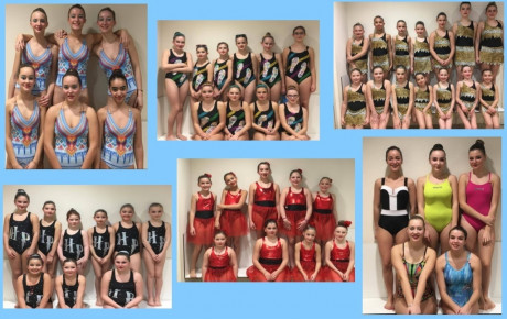 Natation Artistique compétition de Limoges.