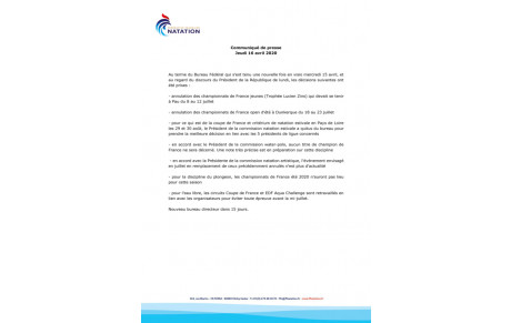 INFO CORONAVIRUS [MISE A JOUR 17/04/2020 - 15h00]