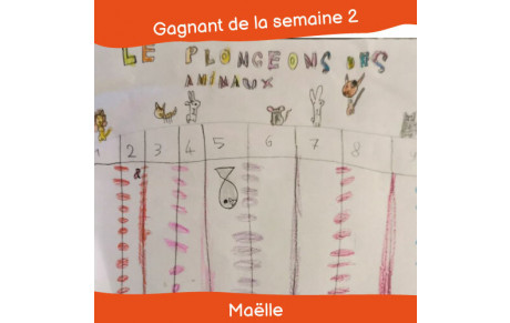 Résultat du concours de dessin de la 2e semaine