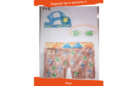Gagnant du concours de la semaine 3