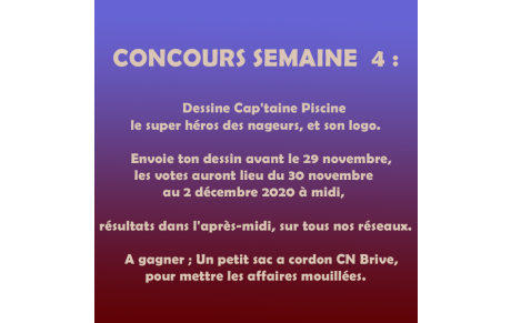 4e semaine du concours de dessin