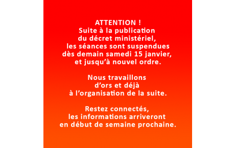 Arrêt des séances