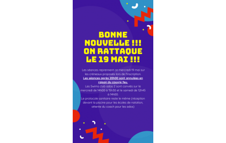 C'est reparti !!!