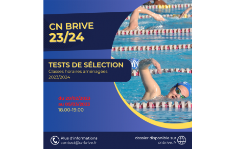 Tests de sélection classes aménagées