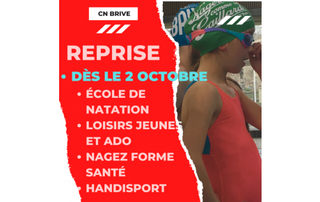 Reprise des cours 2023