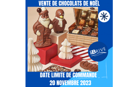Vente de Chocolats de Noël