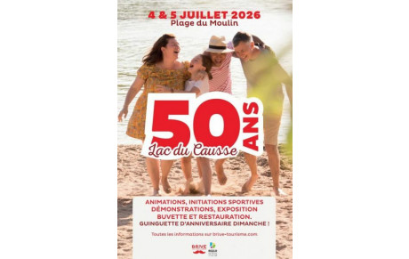 50 ans du Lac du Causse