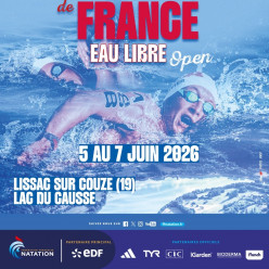CHAMPIONNATS DE FRANCE D'EAU LIBRE 2026