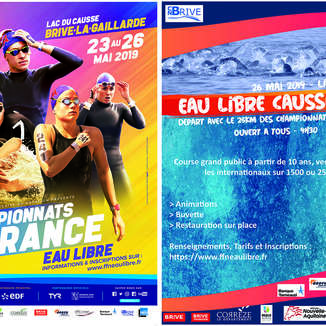 Championnats de France Eau Libre 2019 - Organisation 